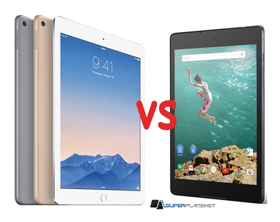 Apple iPad Air 2 vs Nexus 9 2