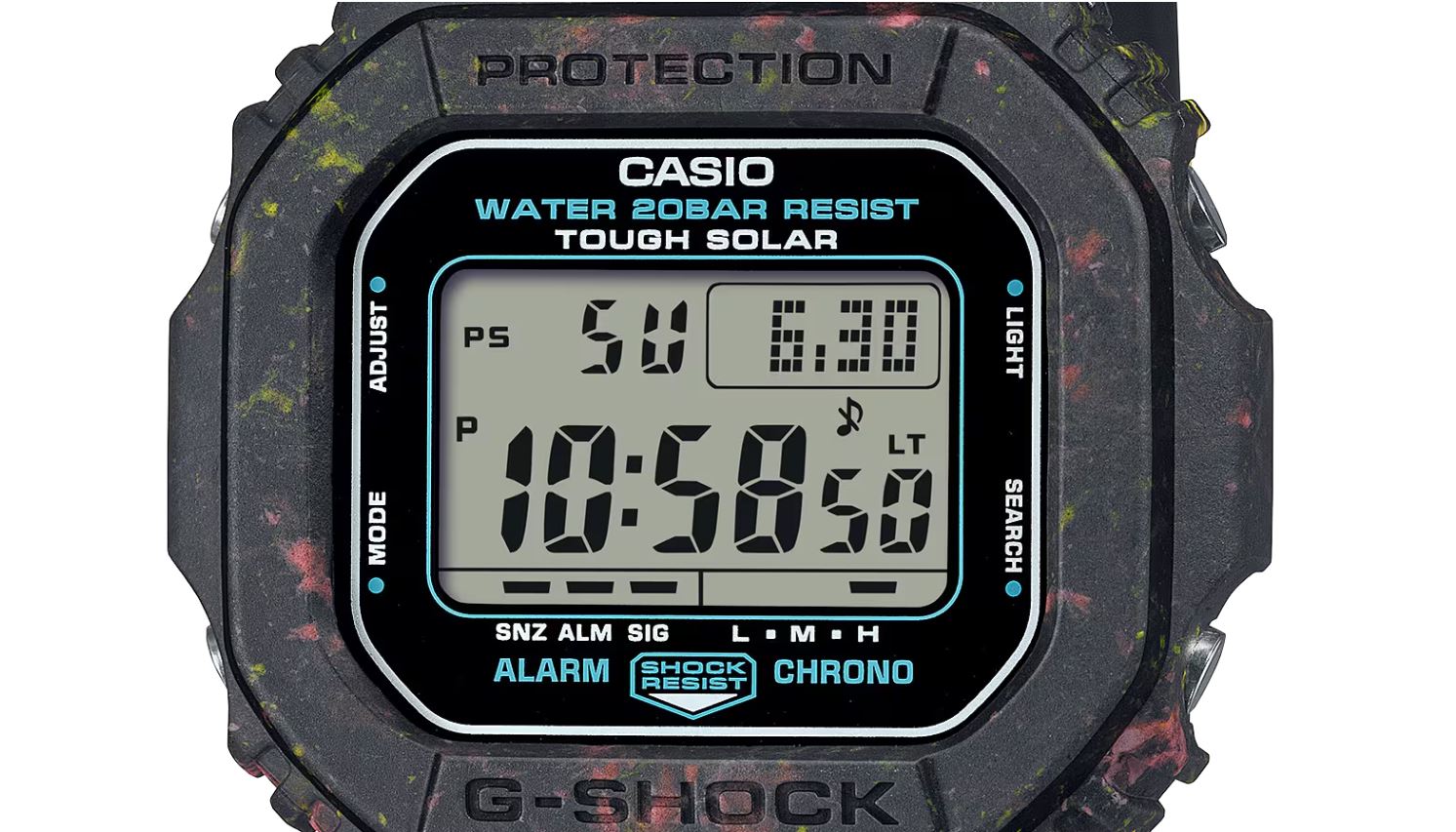 часы G-Shock G-5600BG-1 с Tough Solar