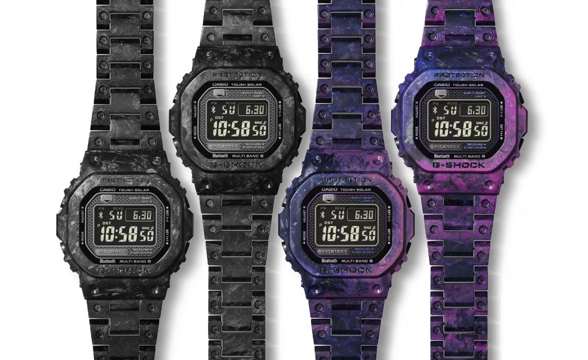 часы G-Shock GCW-B5000 40th Anniversary Carbon Edition