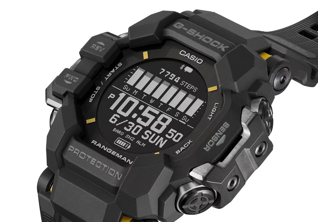 Casio выпустила часы G-Shock Rangeman GPR-H1000