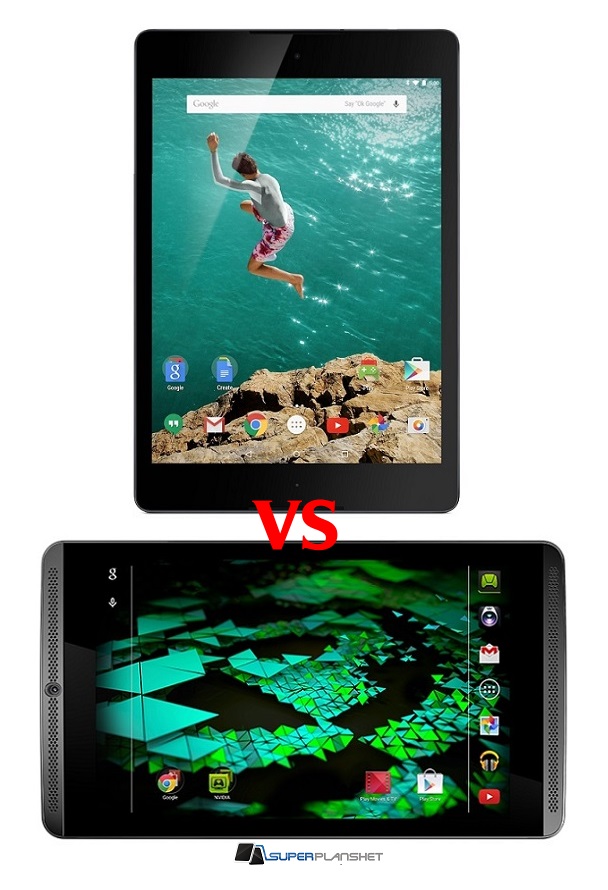 Google Nexus 9 vs Nvidia Shield Tablet 1