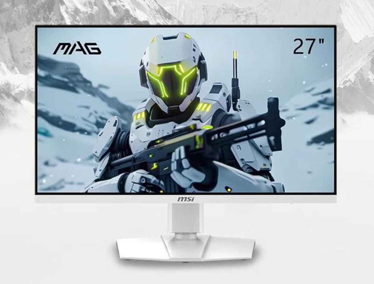 MSI представила игровой 4K-монитор MAG 274URFW в белом корпусе