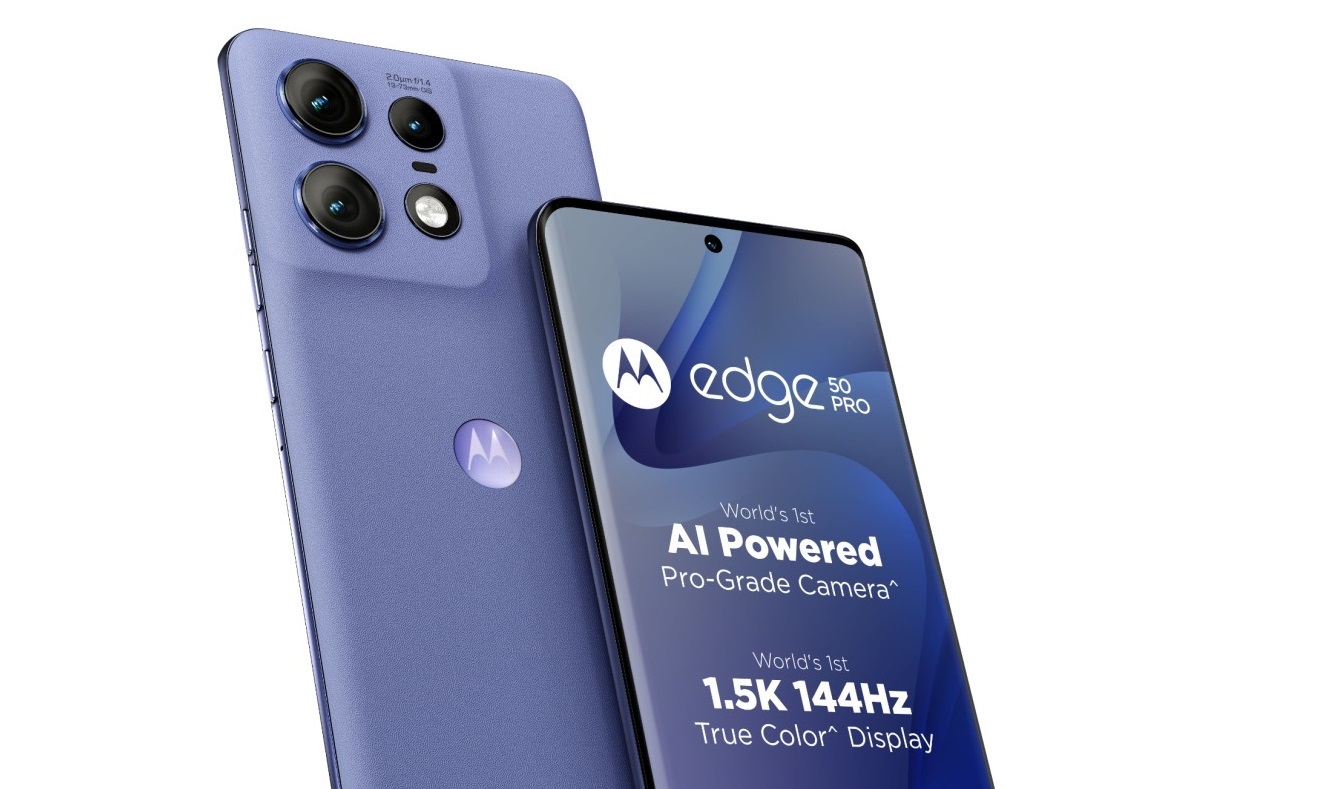 Motorola представила Edge 50 Pro с процессором Snapdragon 7 Gen 3
