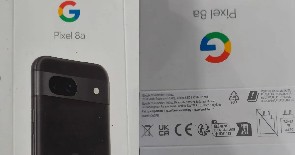Google Pixel 8a появился в базе данных Bluetooth SIG