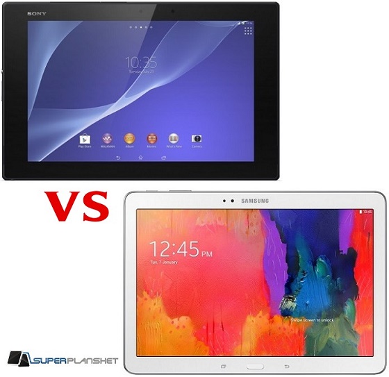 Samsung Galaxy Tab Pro 10.1 vs Sony Xperia Z2 Tablet 3