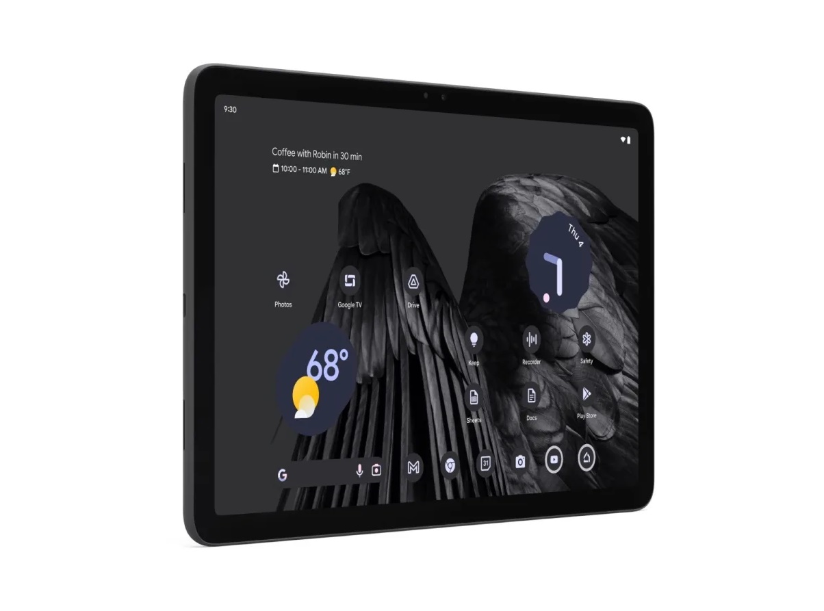 планшет Google Pixel Tablet в черной расцветке Charcoal