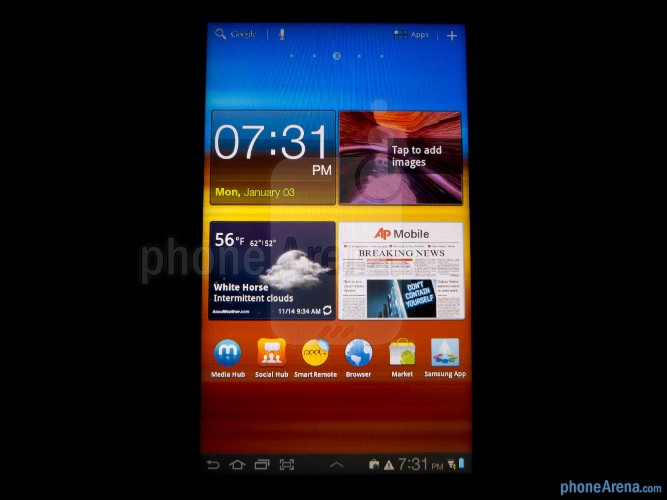 Samsung Galaxy Tab 7.0 Plus экран