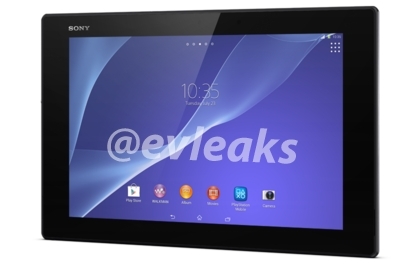 Sony Xperia Tablet Z2 press photo