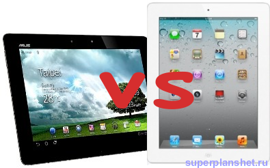 Asus Transformer Prime vs Apple iPad2