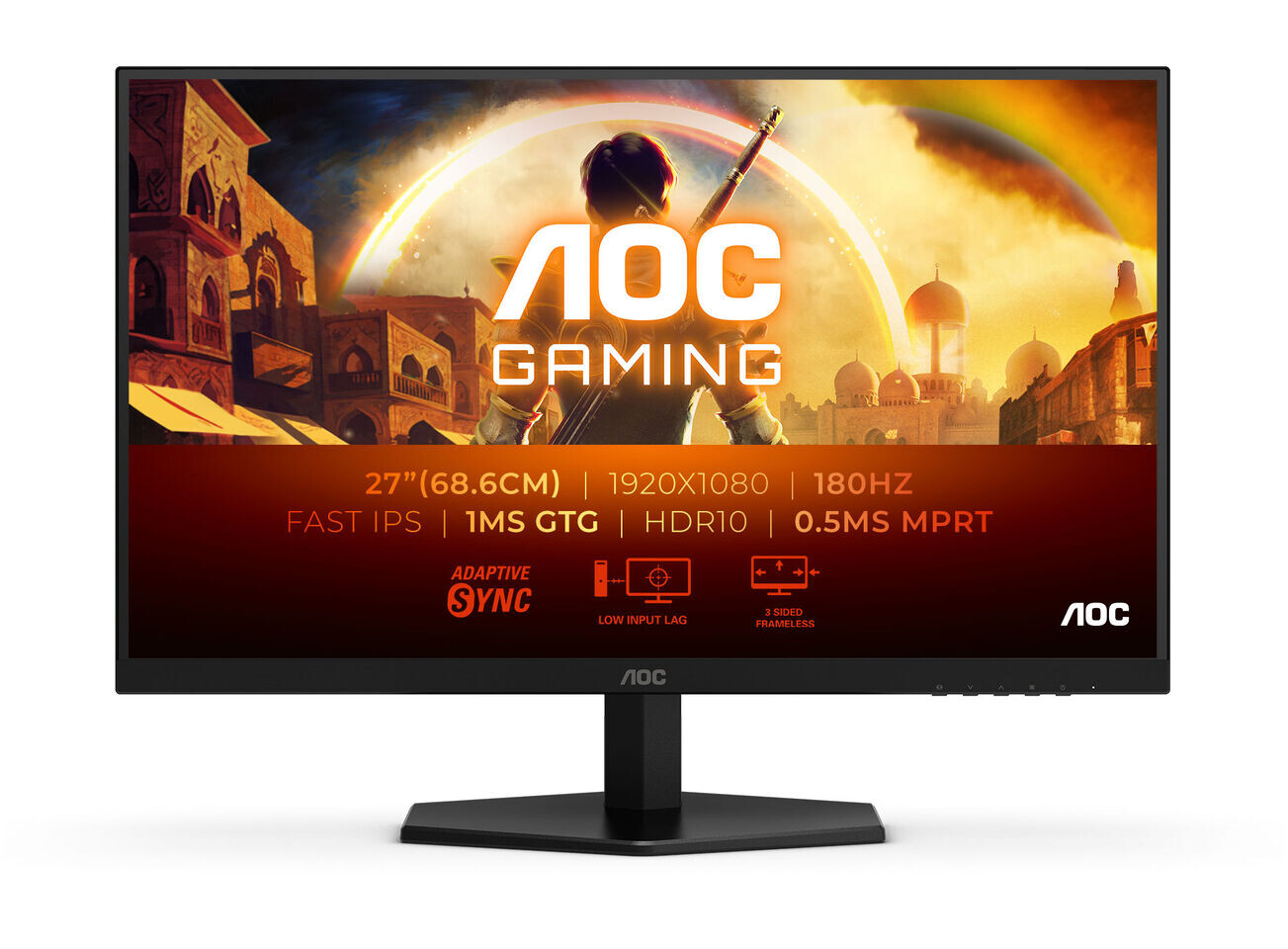 Представлены AOC GAMING 24G42E, 25G42E и 27G42E – игровые Fast IPS мониторы с частотой 180 Гц