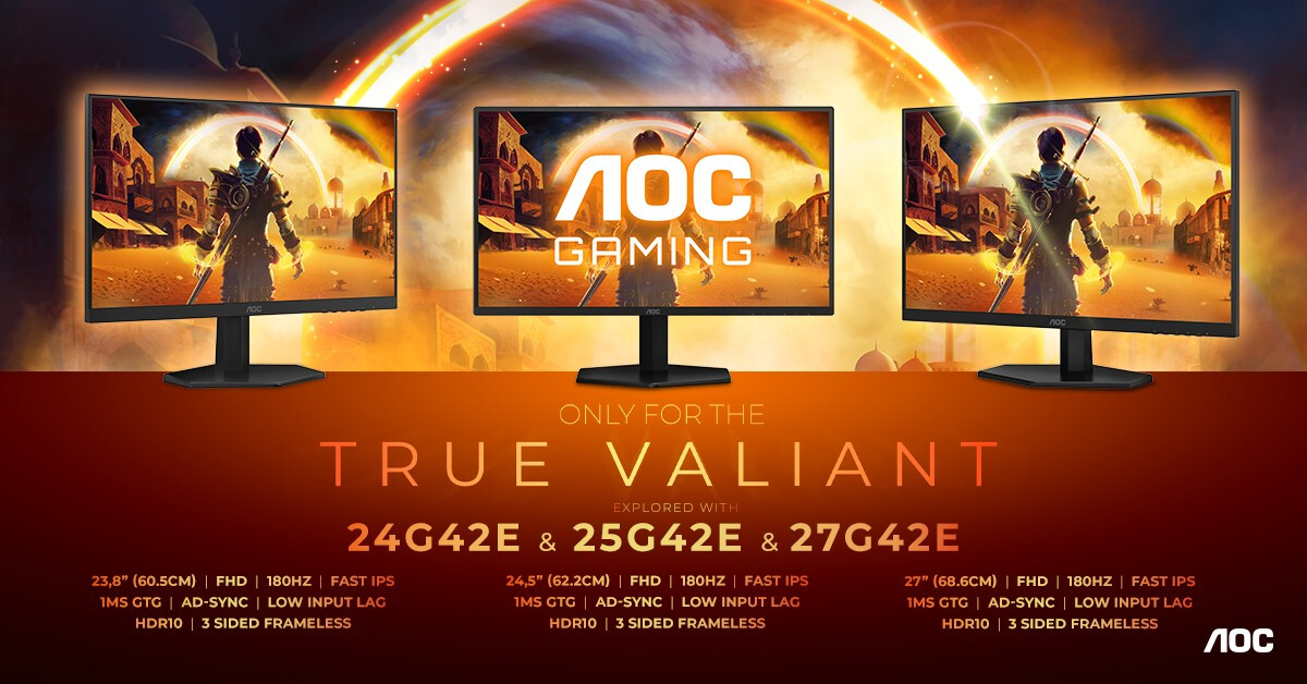 AOC GAMING 24G42E, 25G42E и 27G42E