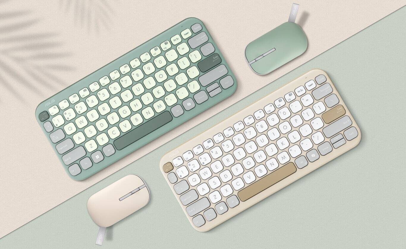 ASUS представила обновленную клавиатуру Marshmallow Keyboard KW100
