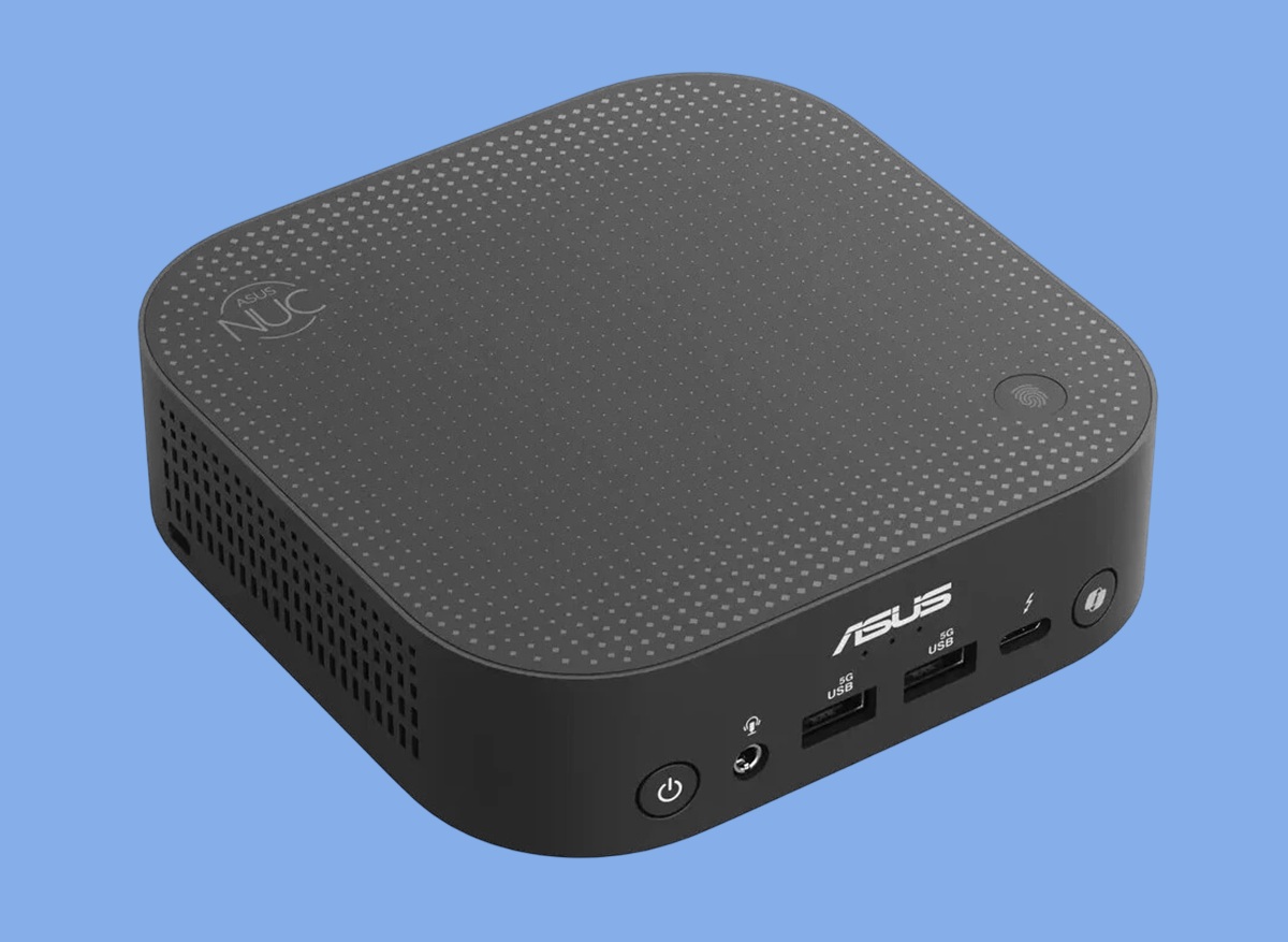 Представлен мини-ПК ASUS NUC 14 Pro AI с процессорами Intel Core Ultra Series 2