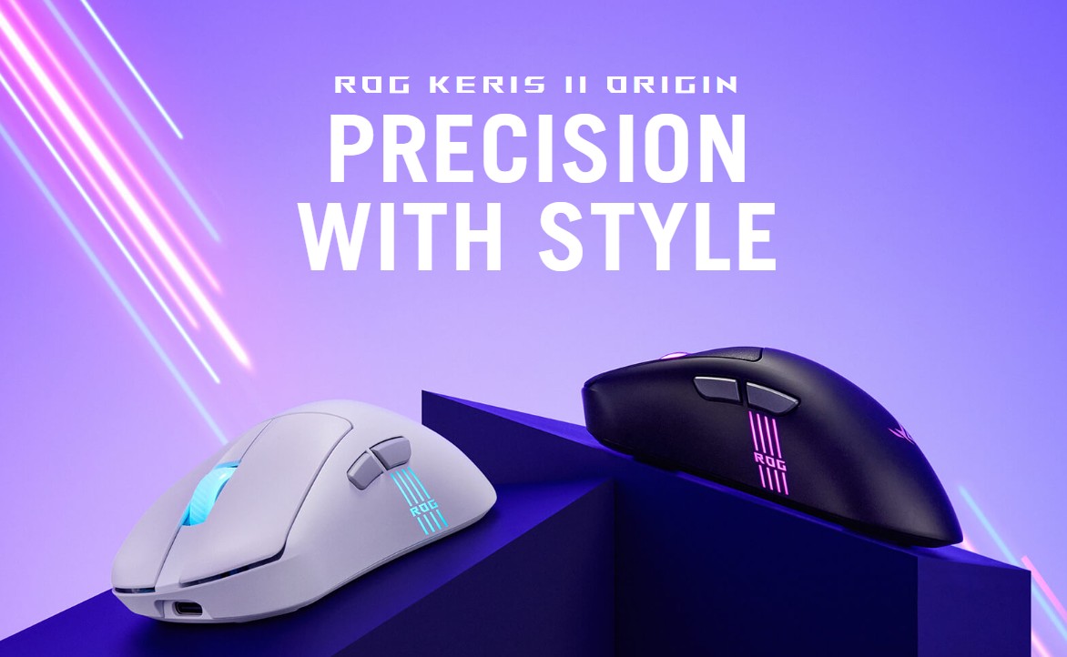 ASUS представила игровую мышь ROG Keris II Origin