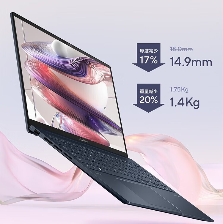 ноутбук Asus ZenBook 15 2023 с Ryzen R7 7735U