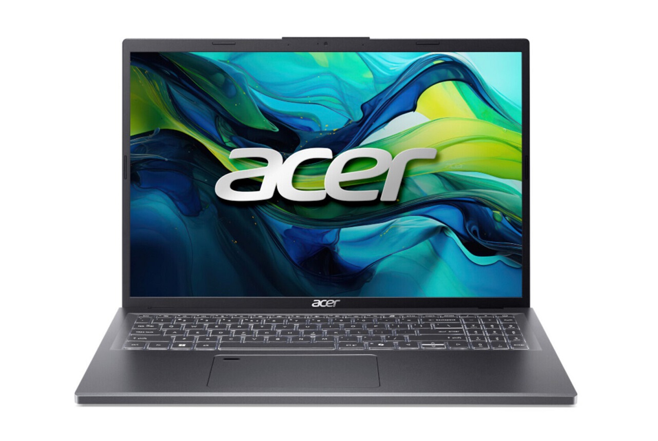 Acer представила новый ноутбук Aspire 16 с Core 7 150U и GeForce RTX 2050