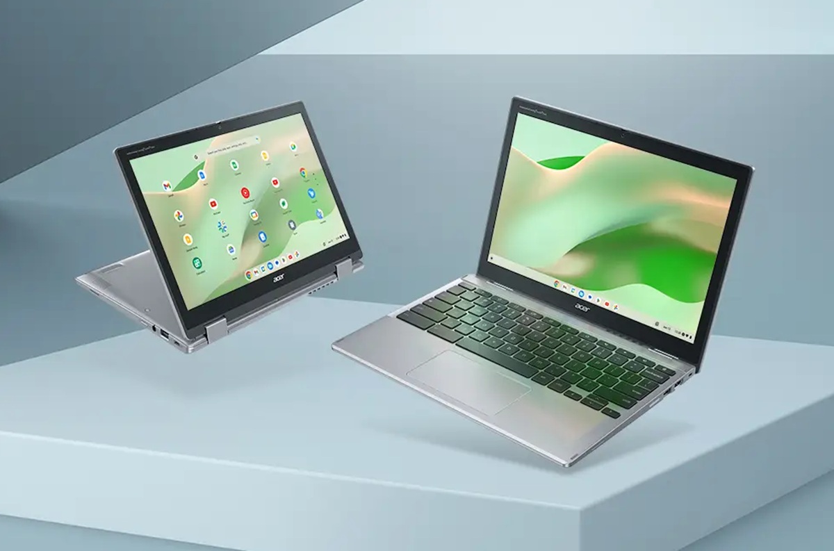 Acer представила компактный ноутбук Chromebook Spin 312 с Core i3-N305