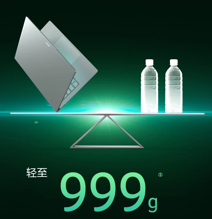 Представлен легкий ноутбук Acer Go Air 2025 на базе Intel Core 200H 