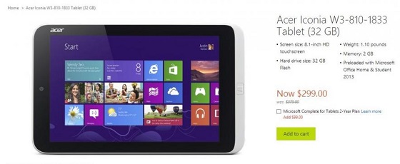 Acer Iconia W3 24