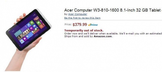 Acer Iconia W3 3