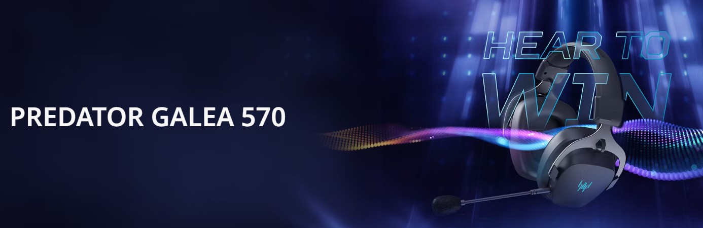 игровая гарнитура Acer Predator Galea 570