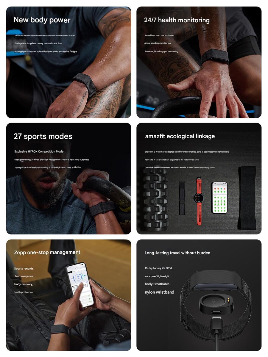 фитнес-трекер Amazfit Helio Strap