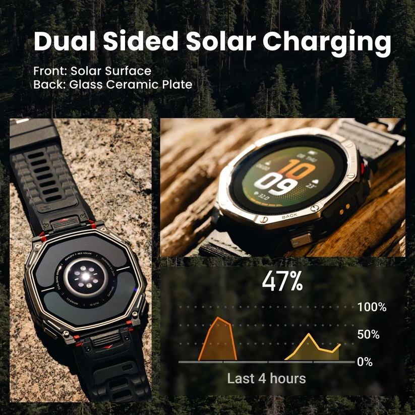 Amazfit T-Rex Dual Solar