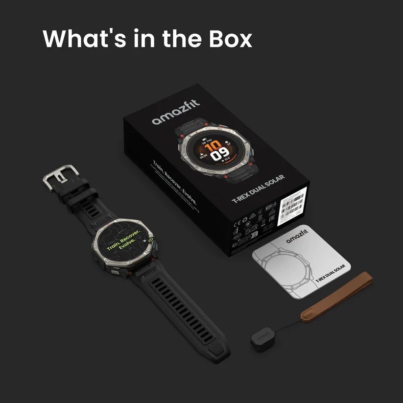 Amazfit T-Rex Dual Solar