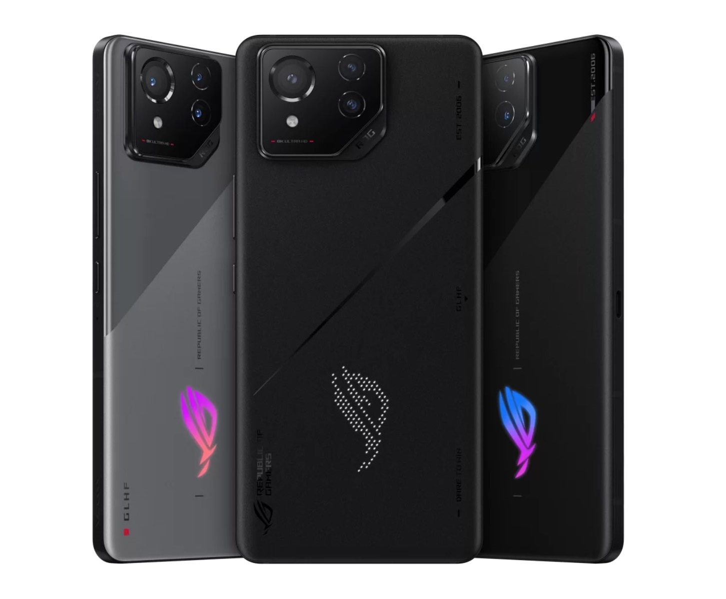 смартфоны Asus ROG Phone 8 Pro и ROG Phone 8