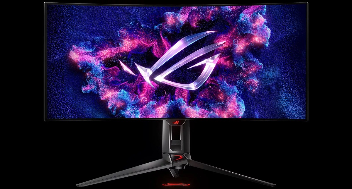 изогнутый монитор Asus ROG Swift OLED PG34WCDM