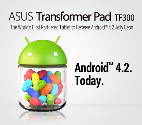 Asus Transformer Pad 300 update 4 2 JB