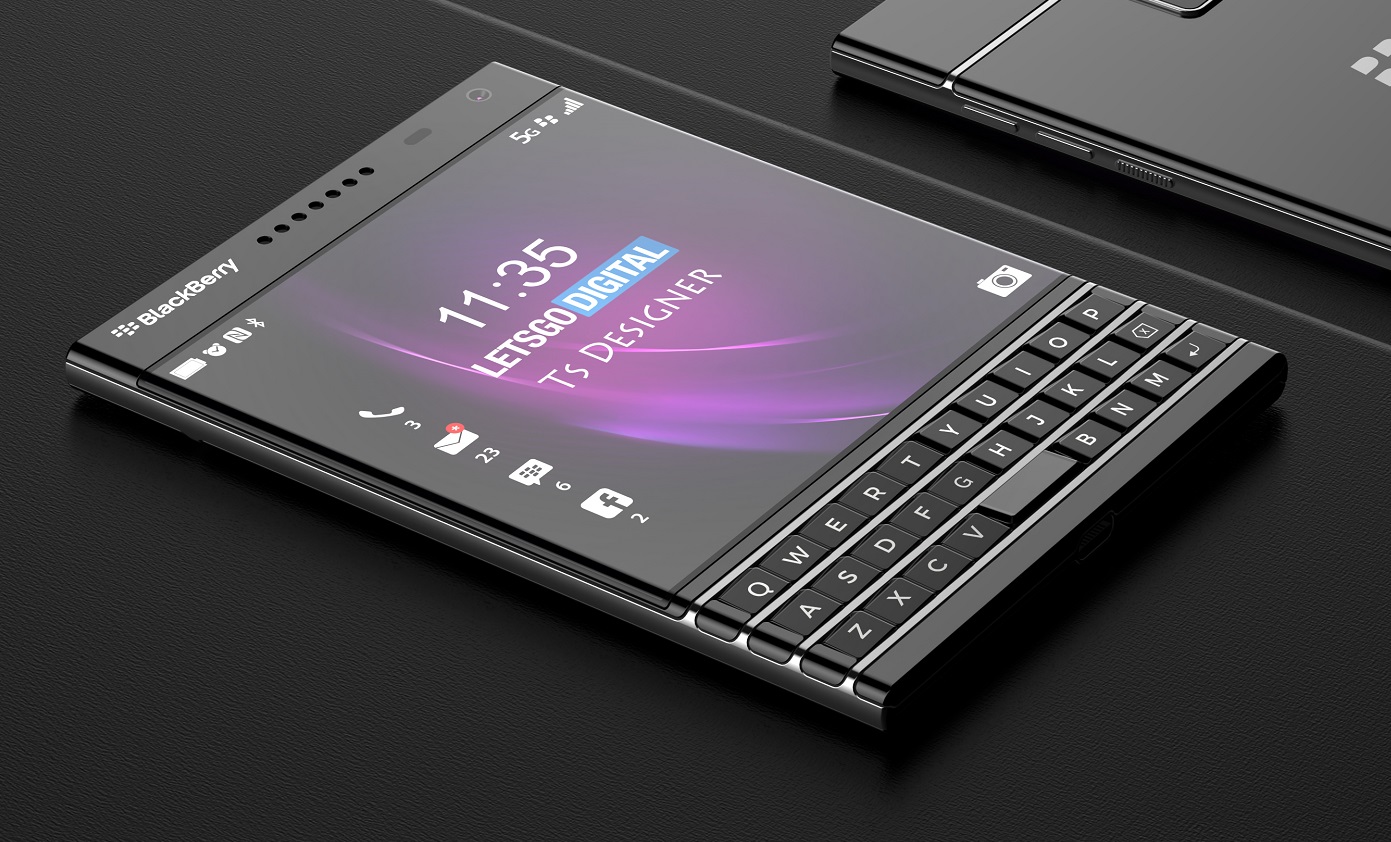 Смартфон BlackBerry Passport 2 5G появился на концептуальных изображениях