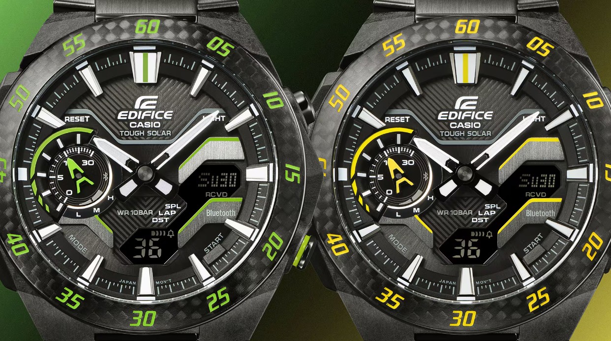 Casio представила новые EDIFICE ECB-2200RC в 
