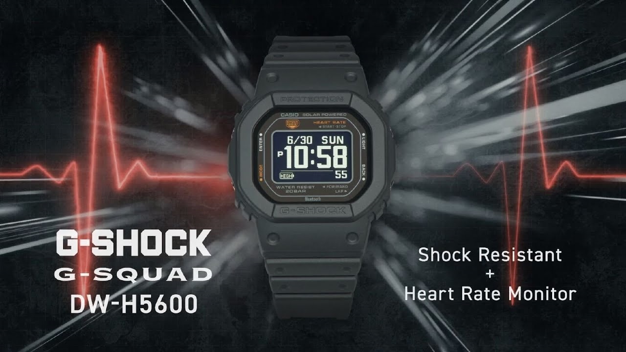 Casio G-Shock G-SQUAD DW-H5600