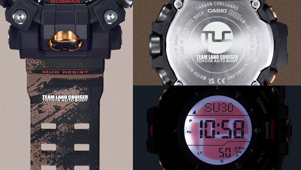 лимитированные часы Casio G-Shock Mudman GW-9500TLC-1