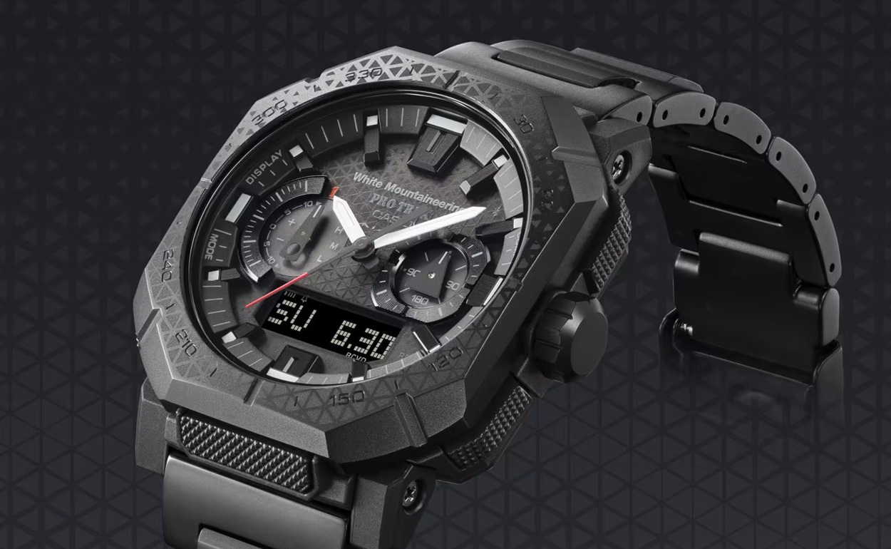 Casio представила часы Pro Trek PRW-B1000WM-1 с титановым браслетом