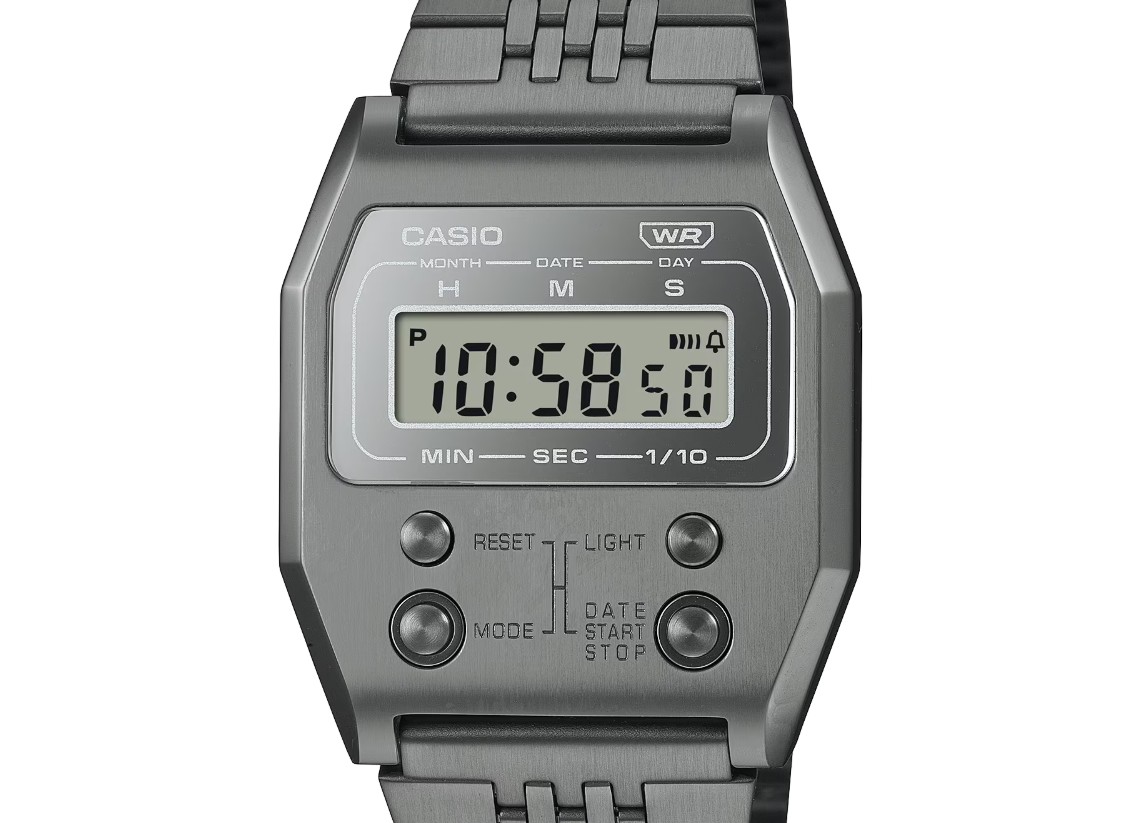 Casio представила металлические часы A1100GGV-8JF и A1100GV-9JF