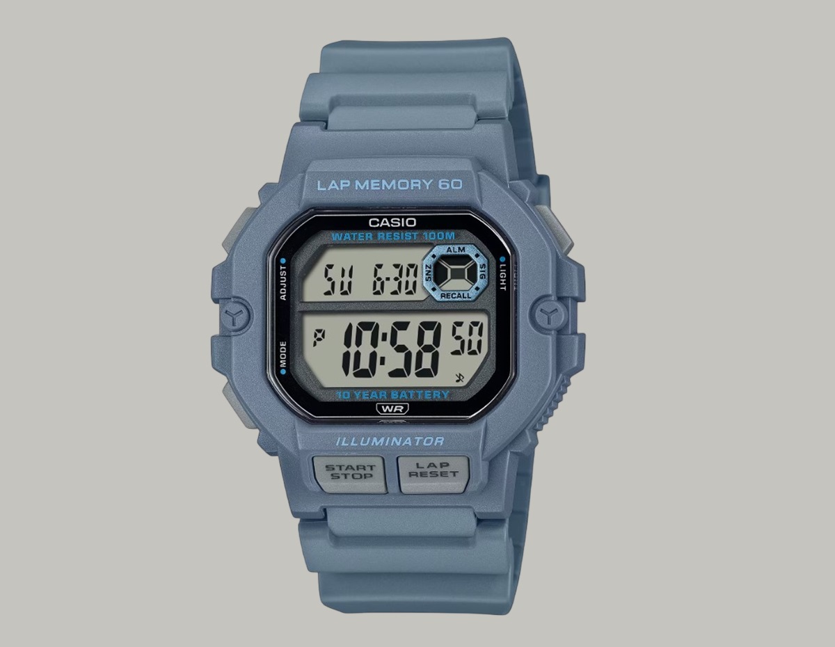 Casio представила спортивные часы WS1400H-2AV и WS1400H-8AV с 10-летней автономностью