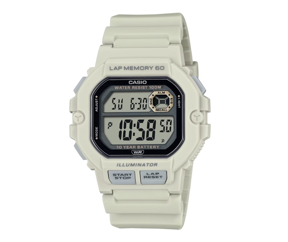 Casio представила спортивные часы WS1400H-2AV и WS1400H-8AV