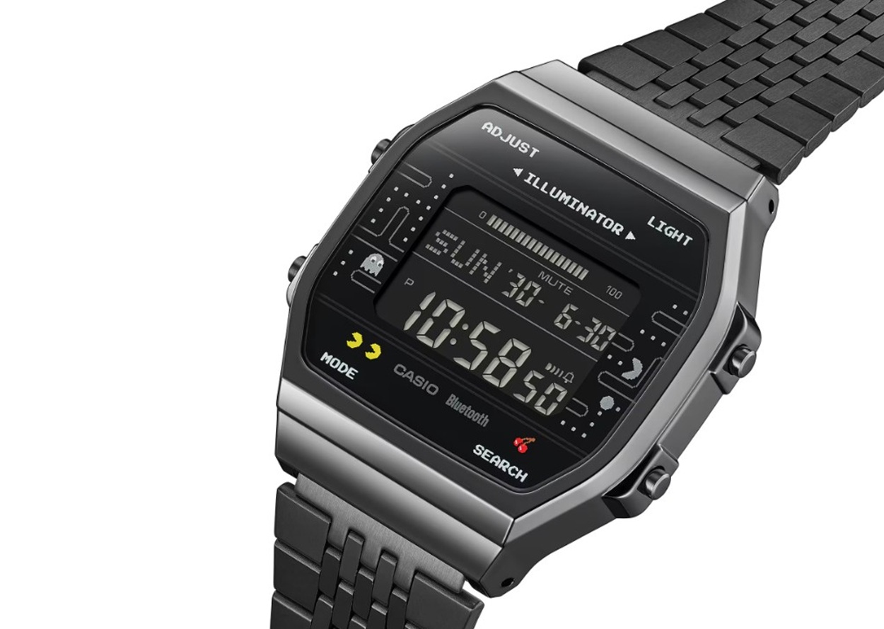 Casio выпустила часы ABL-100WEPC-1B в стиле игры PAC-MAN