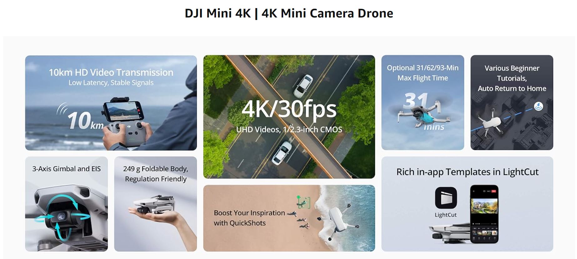 дрон DJI Mini 4K