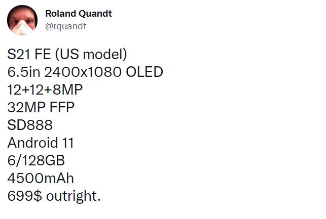 Samsung Galaxy S21 FE