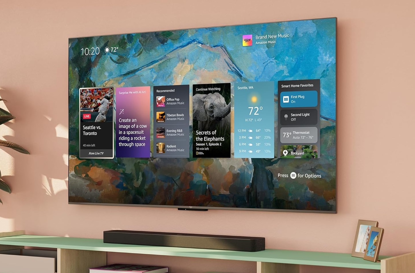 Amazon представила новую серию телевизоров Fire TV Omni Mini-LED