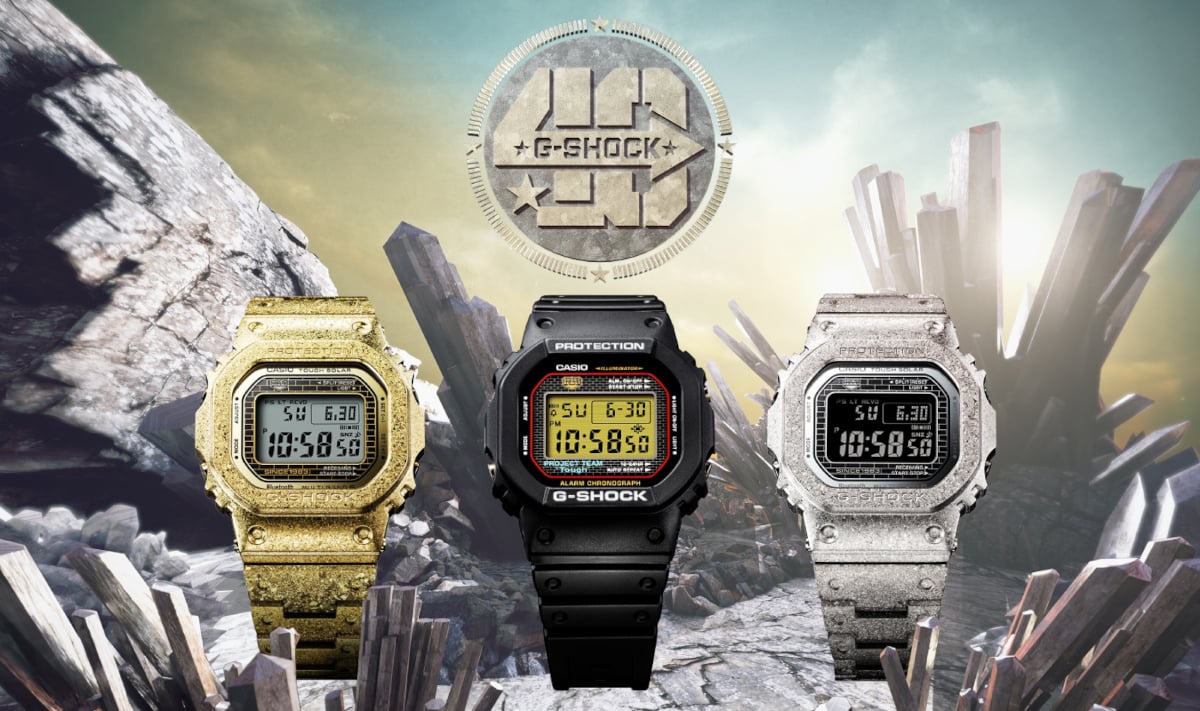 G-Shock 40th Anniversary Recrystallized Series