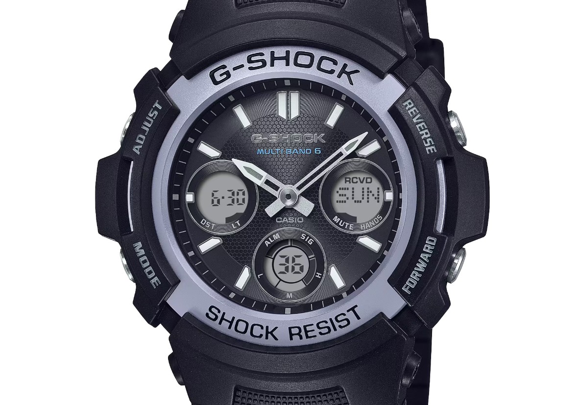 Casio выпустила G-Shock AWG-M100FP-1A2JR с солнечной зарядкой Tough Solar