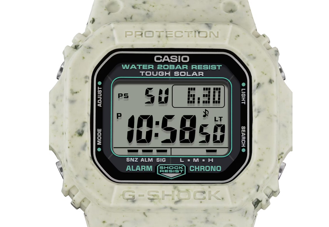 Casio выпустила G-Shock G-5600BG-5JR с Tough Solar