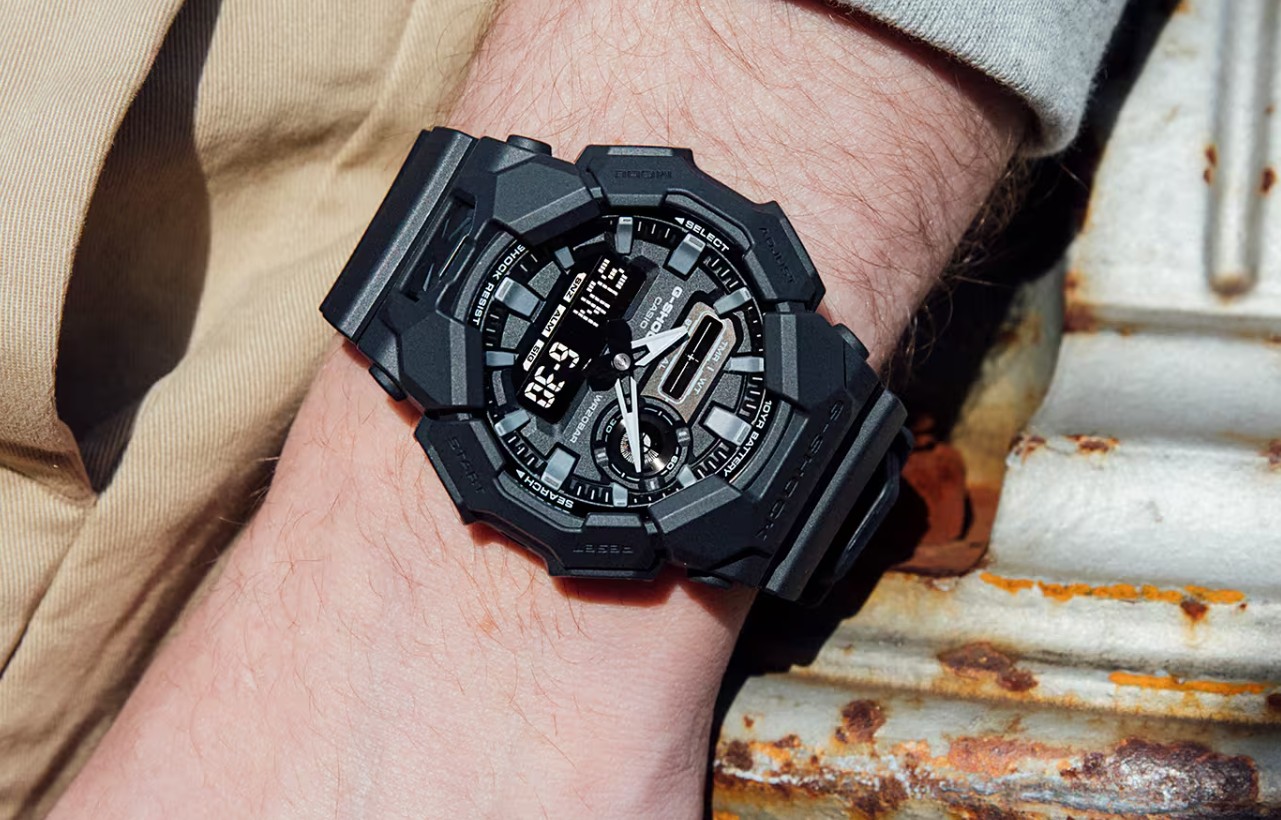 Casio представила новые G-Shock GA-010-1A1 в черном цвете