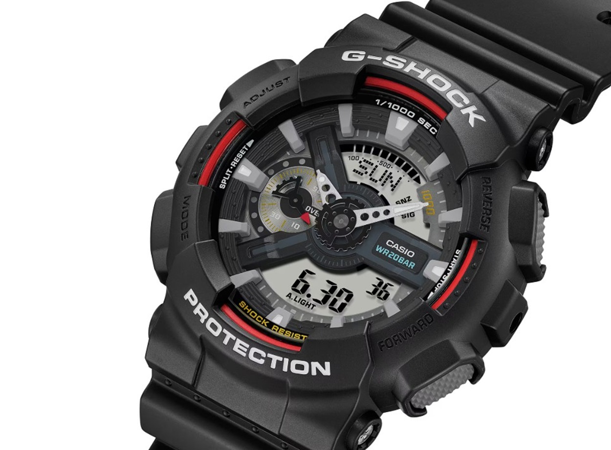 Компания Casio выпустила новые G-Shock GA-110RL-1AJF