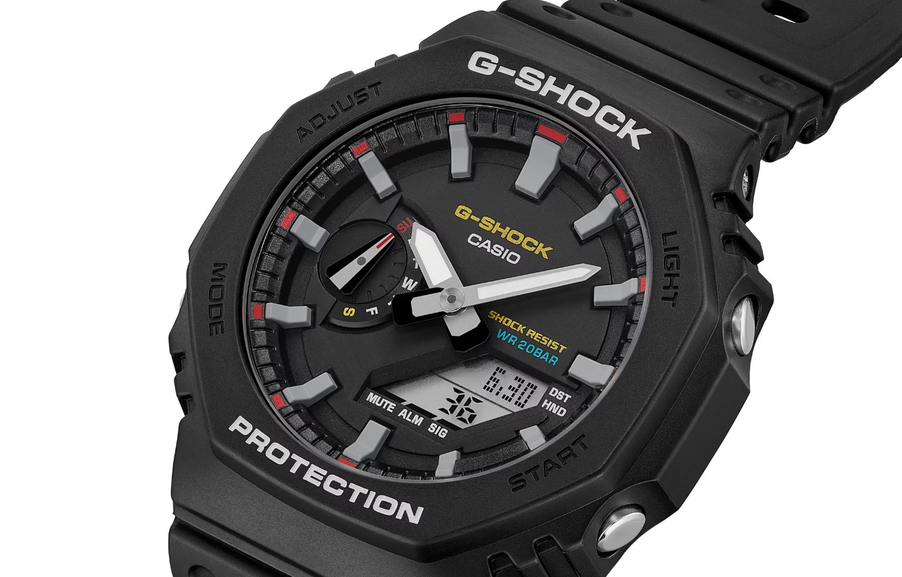 Casio представила новые часы G-Shock GA-2100RL-1A