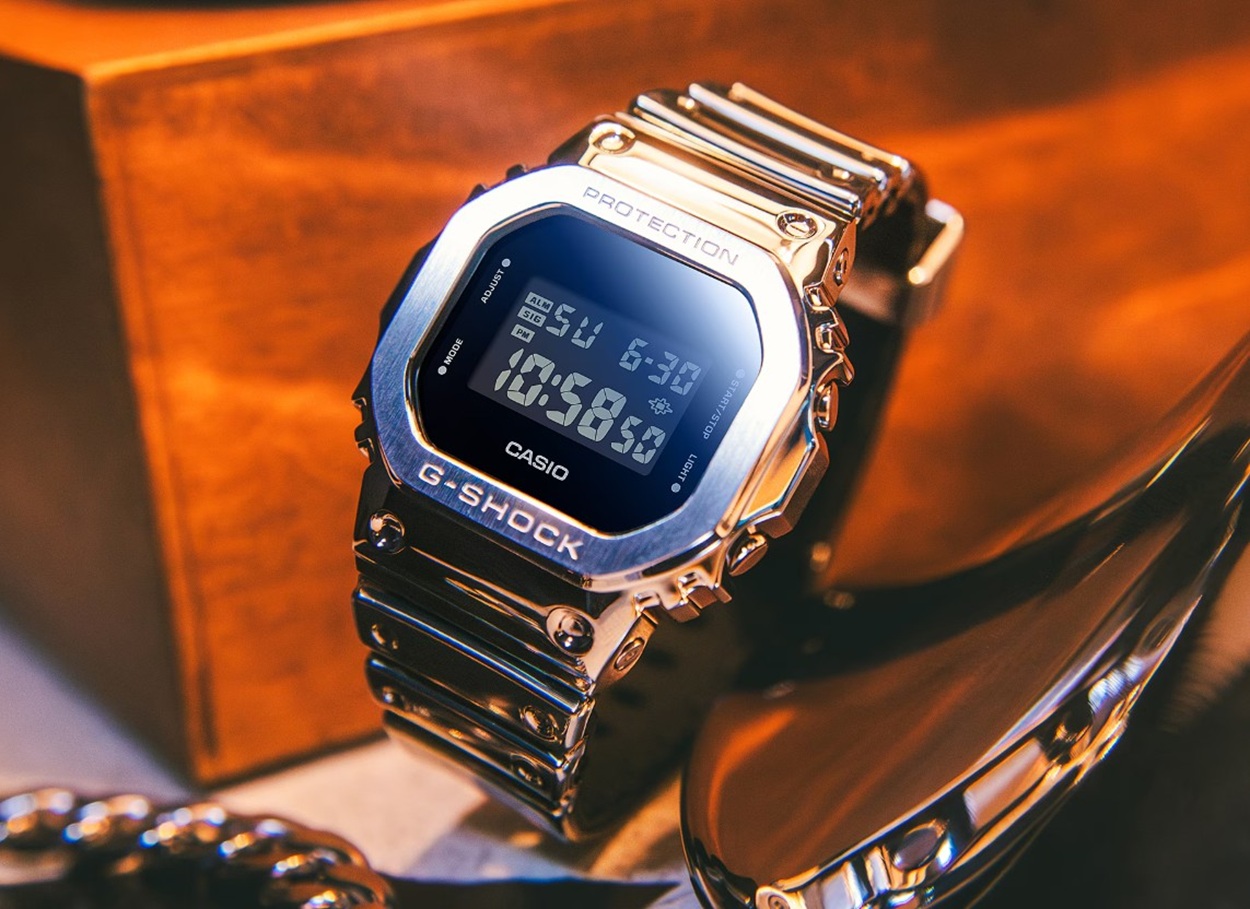 Casio представила серию G-Shock Fine Metallic